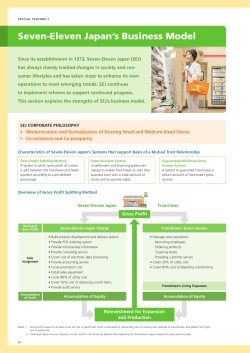 Seven-Eleven Japan`s Business Model