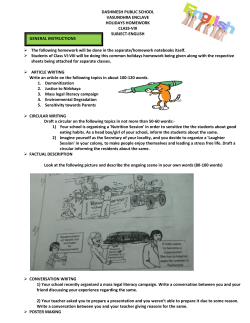 Class VIII - Dashmesh Public School