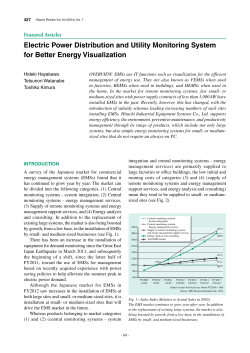 Electric Power Distribution and Utility Monitoring System for Better