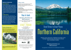 Northern California - North American Highways
