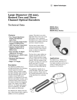 Large Diameter (56 mm), Housed Two and Three