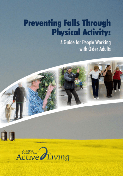 Preventing Falls Through Physical Activity