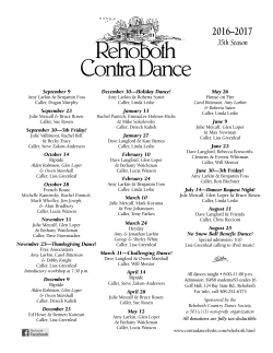 Full schedule as pdf file (good for the refrigerator)