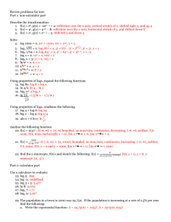 answers to Ch 3 review