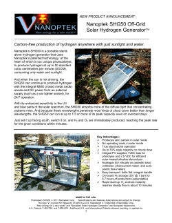 SHG50GC - Nanoptek