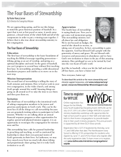 The Four Bases of stewardship