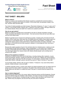 Malaria