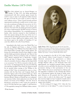 Emilio Marino_Layout 1 - Institute of Italian Studies