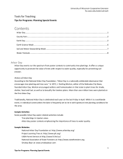 Event planning specifics