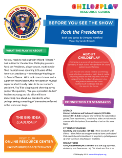 Rock the Presidents - The Grand Opera House