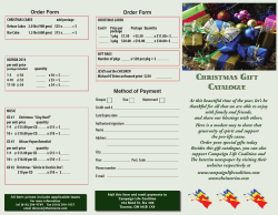 Gift brochure 2013 remake.indd