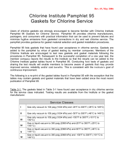 CHLORINE INSTITUTE PAMPHLET 95