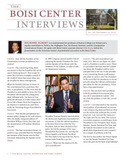 Interview - Boston College