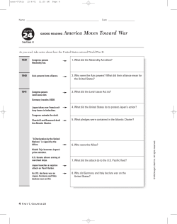 Guided Reading 24.4 - Northern Highlands