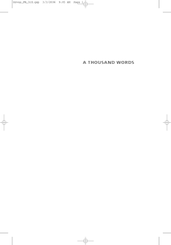 a thousand words - Ohio State University Knowledge Bank