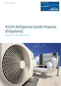 R1270 Refrigerant Grade Propene (Propylene)