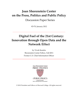 Digital Fuel of the 21st Century