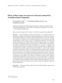 Effect of fibre shape on transverse thermal conductivity of