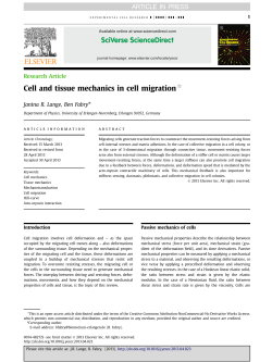 Lange Exp Cell Res 2013