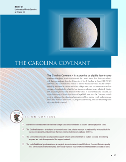 The Carolina Covenant
