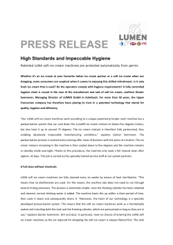 PRESS RELEASE