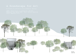 A Soundscape for Art - Lund University Publications