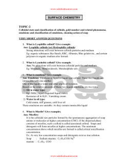 topic-2 surface chemistry