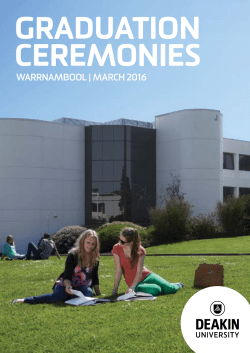 graduation ceremonies
