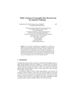 Public Commons of Geographic Data - INPE