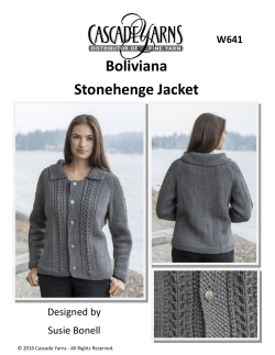 Boliviana Stonehenge Jacket