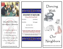 Dancing With Our Neighbors - Mississippi Band of Choctaw Indians