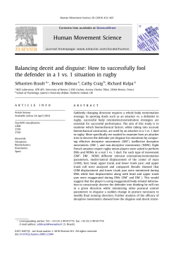 Balancing deceit and disguise: How to successfully fool the
