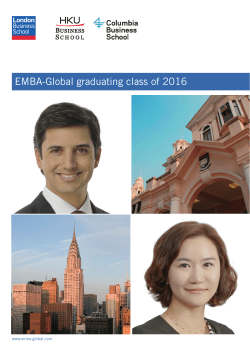 EMBA-Global graduating class of 2016
