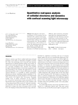 Quantitative real-space analysis of colloidal structures and dynamics