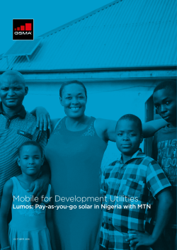 Lumos: Pay-as-you-go solar in Nigeria with MTN