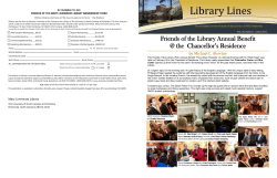 Library Lines - The University of North Carolina at Pembroke