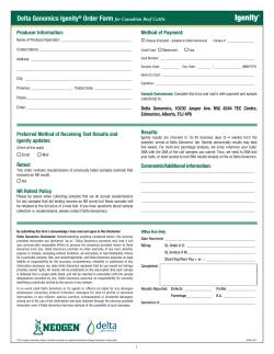 Method of Payment: Producer Information: Results