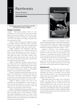 Rainforests - Englishcenter