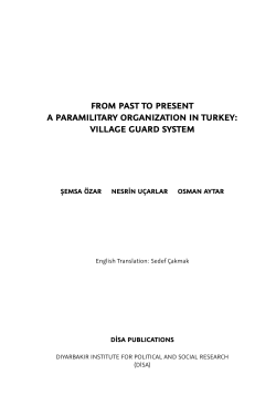 from past to present a paramilitary organization in turkey