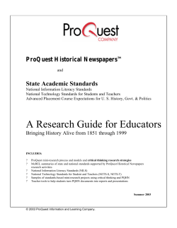 A Research Guide for Educators