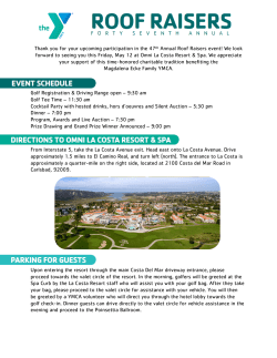 Thank you for your upcoming participation in the 47th Annual Roof