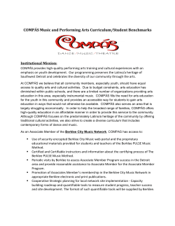 COMP&Aacute;S Music and Performing Arts Curriculum/Student Benchmarks