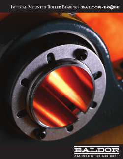 imperial mounted roller bearings