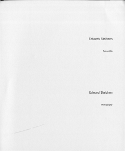 Edvards Steihens Edward Steichen