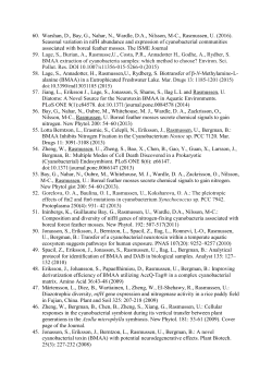 Full publication list