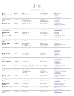 Board Directory