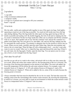 Homemade Vanilla Ice Cream Recipe