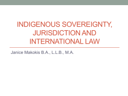 An Indigenous Understanding of Treaties