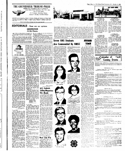 t THE GOUVERNEUR TRIBUNE-PRESS Are Commended By