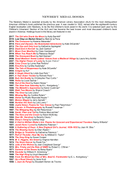 Newbery Medal Winners